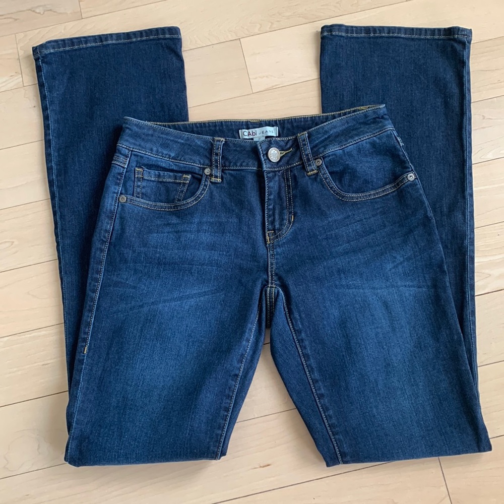 CAbi boot leg jeans style 916r. - Picture 2 of 5